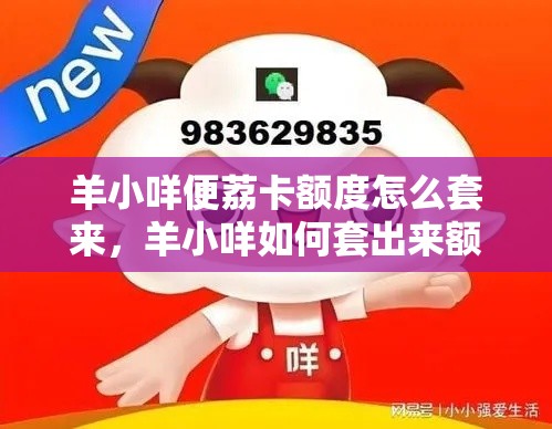 羊小咩便荔卡额度怎么套来,羊小咩如何套出来额度