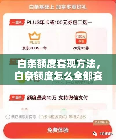 白条额度套现方法，白条额度怎么全部套出来2020年