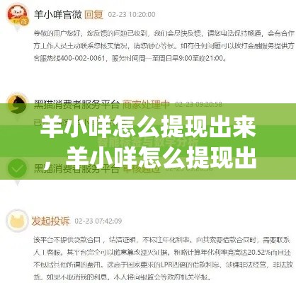 羊小咩怎么提现出来,羊小咩怎么提现出来qs安诚小铺sf助富掌柜