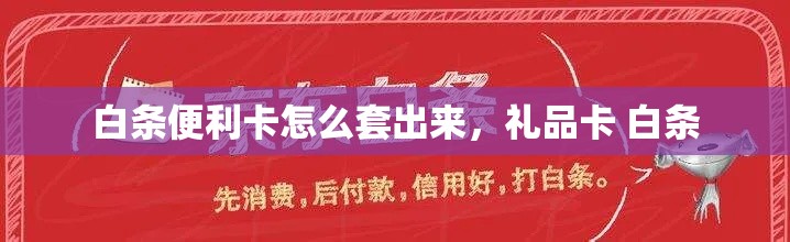白条便利卡怎么套出来，礼品卡 白条