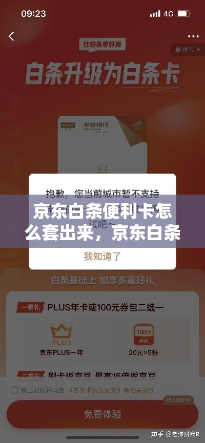 京东白条便利卡怎么套出来,京东白条去便利店怎么用