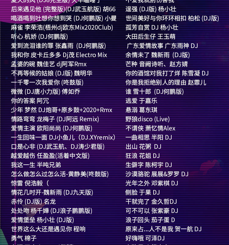 详细阅读:2025dj排行榜舞曲抖音ktv点歌排行dj舞曲 2021歌单 2025dj排行榜舞曲抖音ktv点歌排行dj舞曲 2021歌单